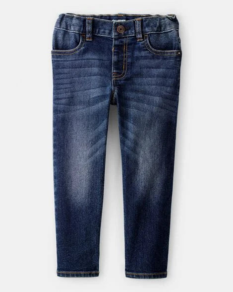 Dark Blue Wash Classic Jeans