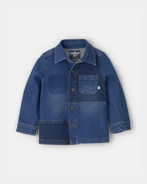 Chaqueta Lona con Parches