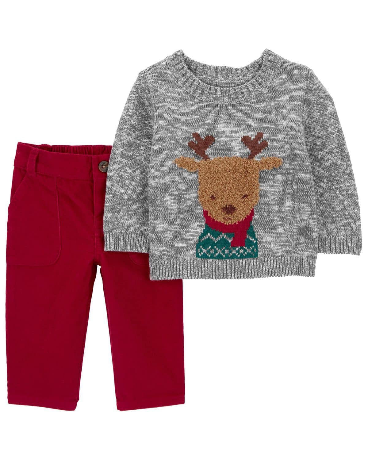 Traje Dos Piezas Sweater Lana