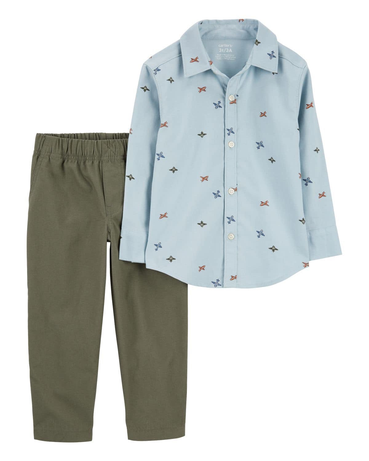 Traje de Pantalón y Camisa