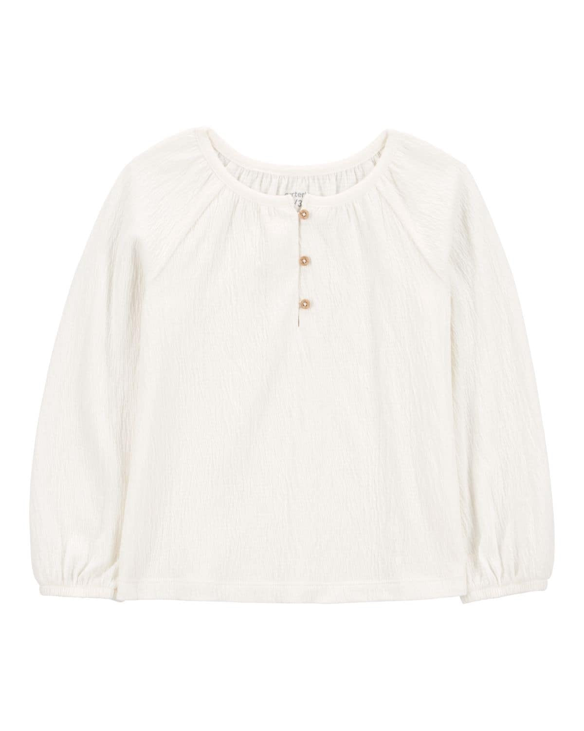 Blusa Manga Larga Gasa