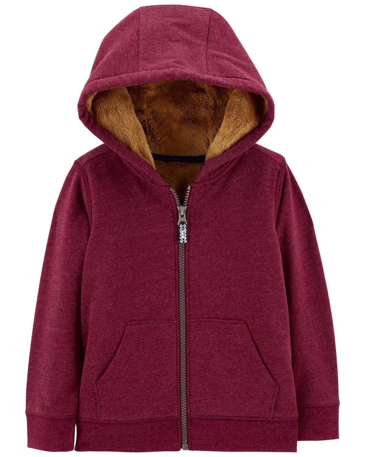 Sudadero Con Capucha y Sherpa