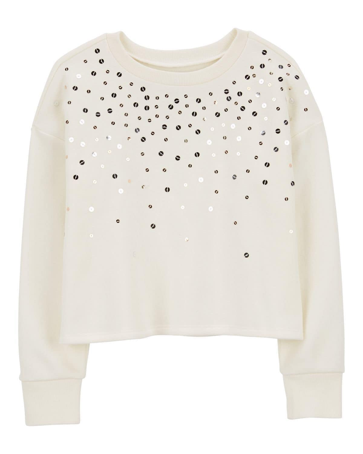 Sweater Con Detalle en Brillantina