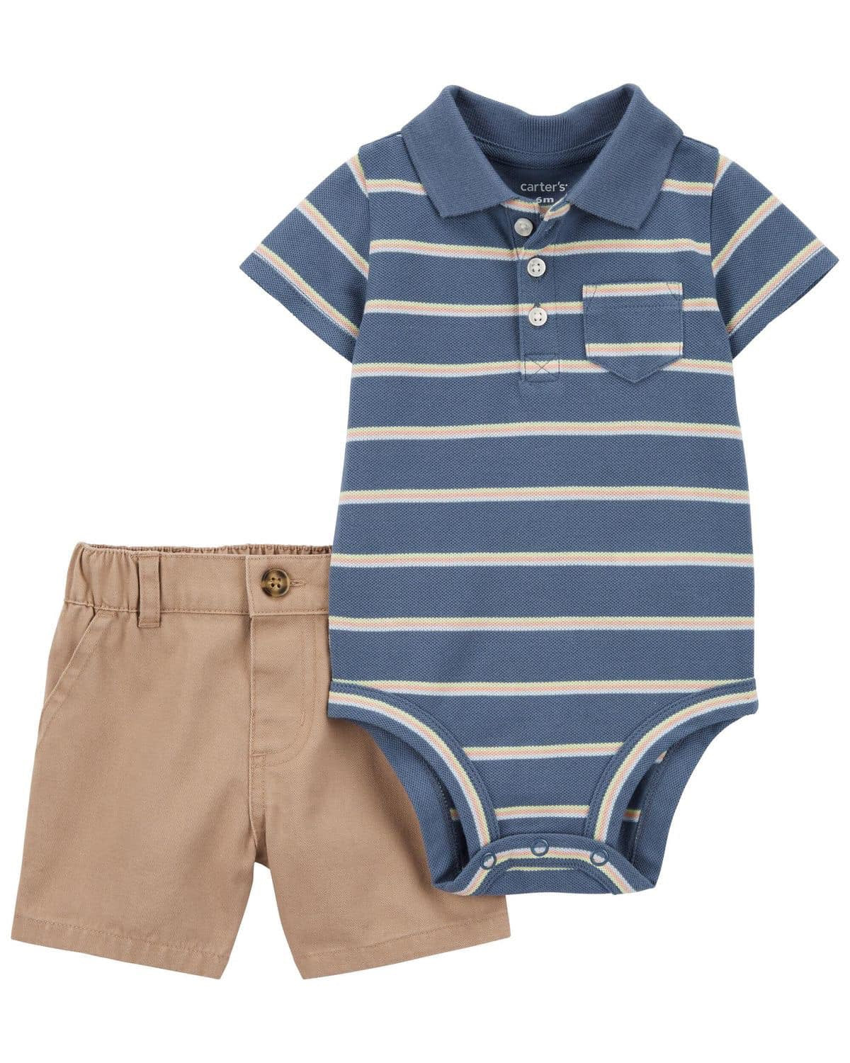 Traje dos Piezas Short