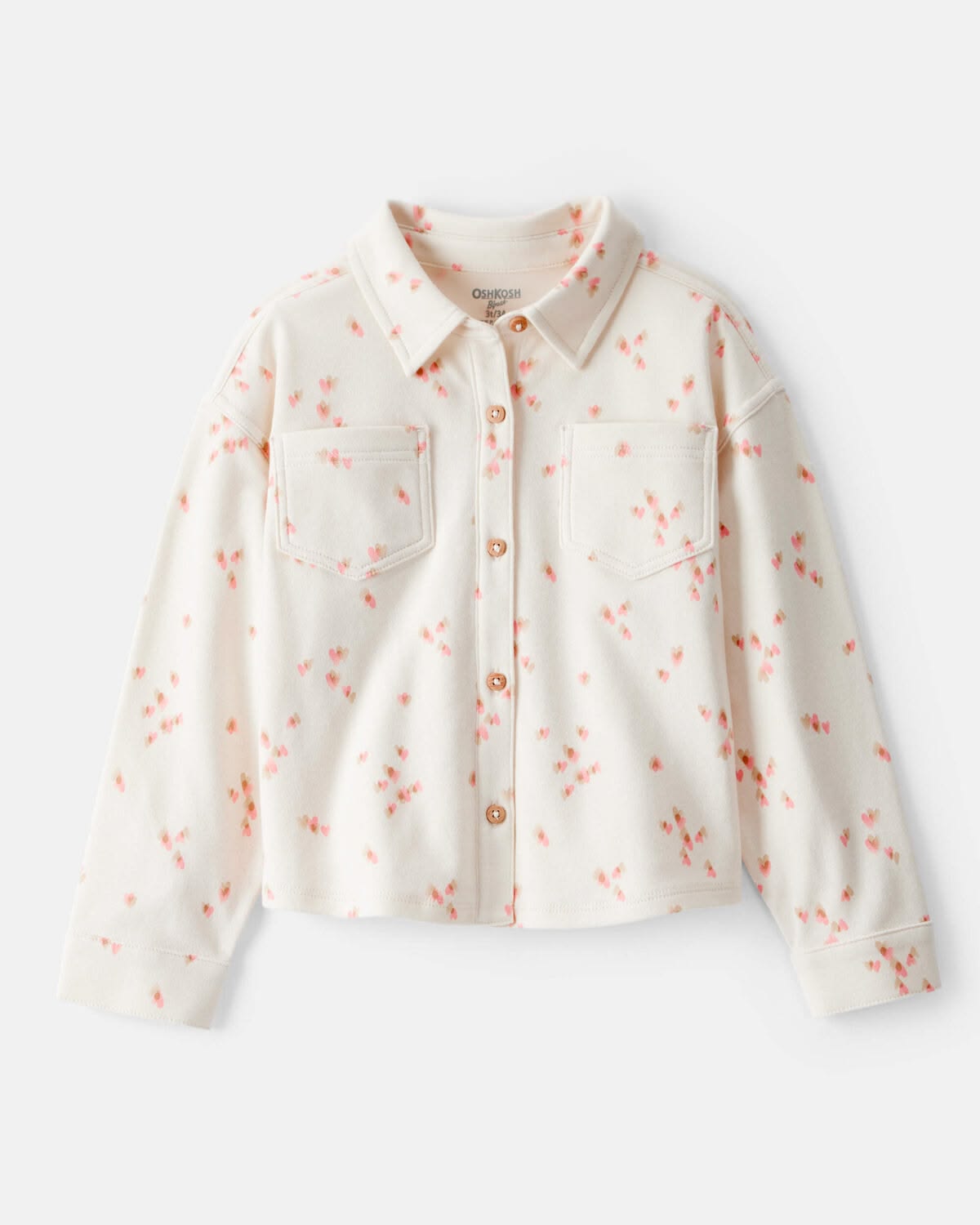 Camisa Franela con Corazones