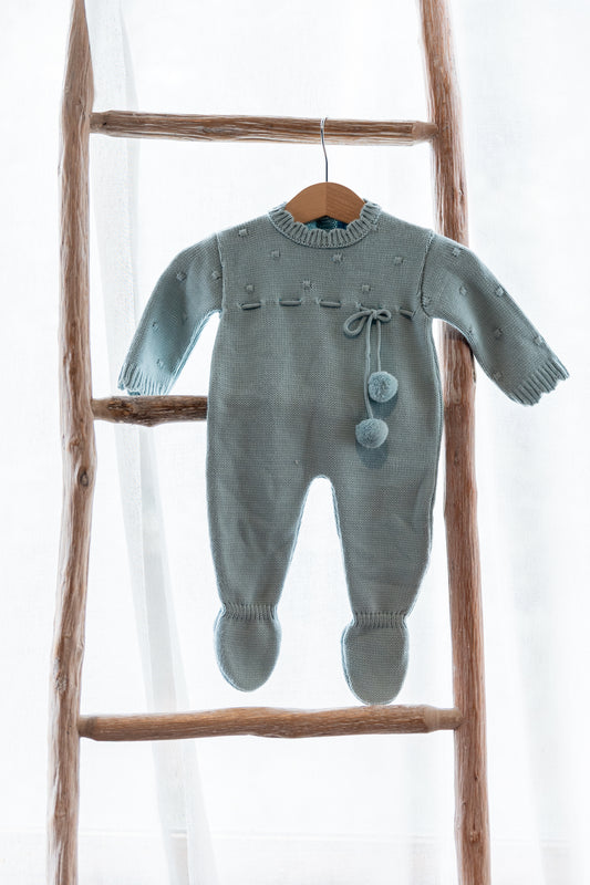 Traje Punto Verde Mint