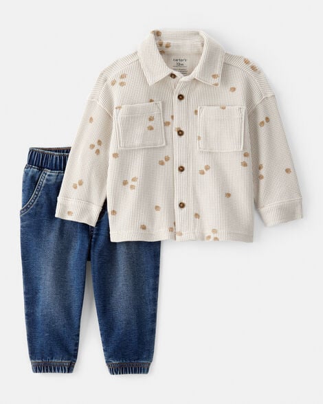 Traje Camisa Franela