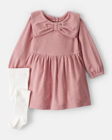 Vestido Brillos Rosa
