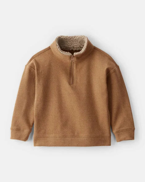Pullover Sweatshirt - Brown