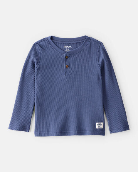 Henley T-Shirt - Blue
