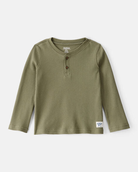 Henley Shirt - Green
