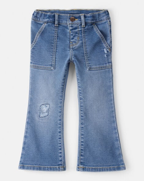 Girl Denim Bootcut Jeans