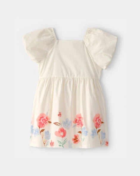 Vestido Floral Puff
