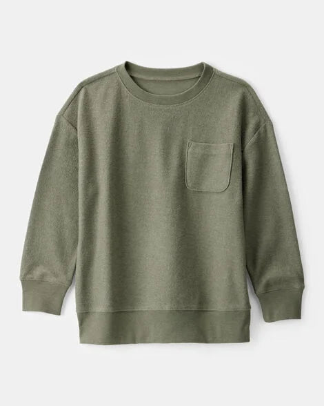 Pullover Sweatshirt - Green
