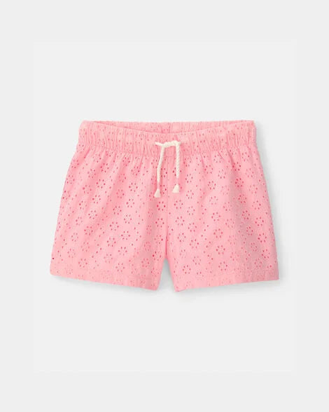 Short Eyelet - Pink