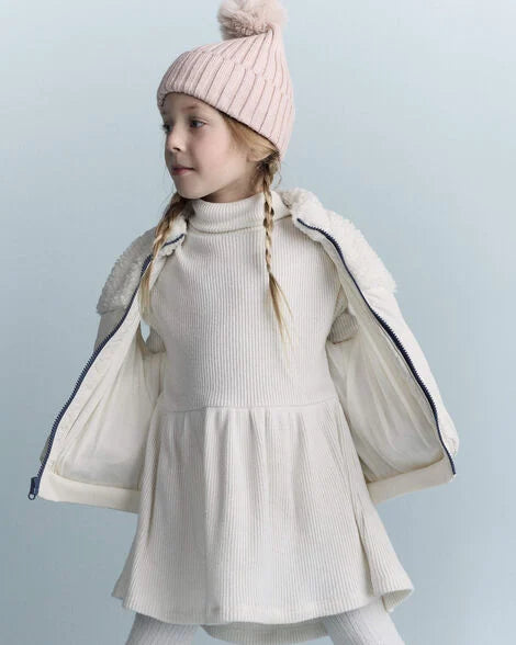 Vestido Punto Cuello Alto Otter Avenue