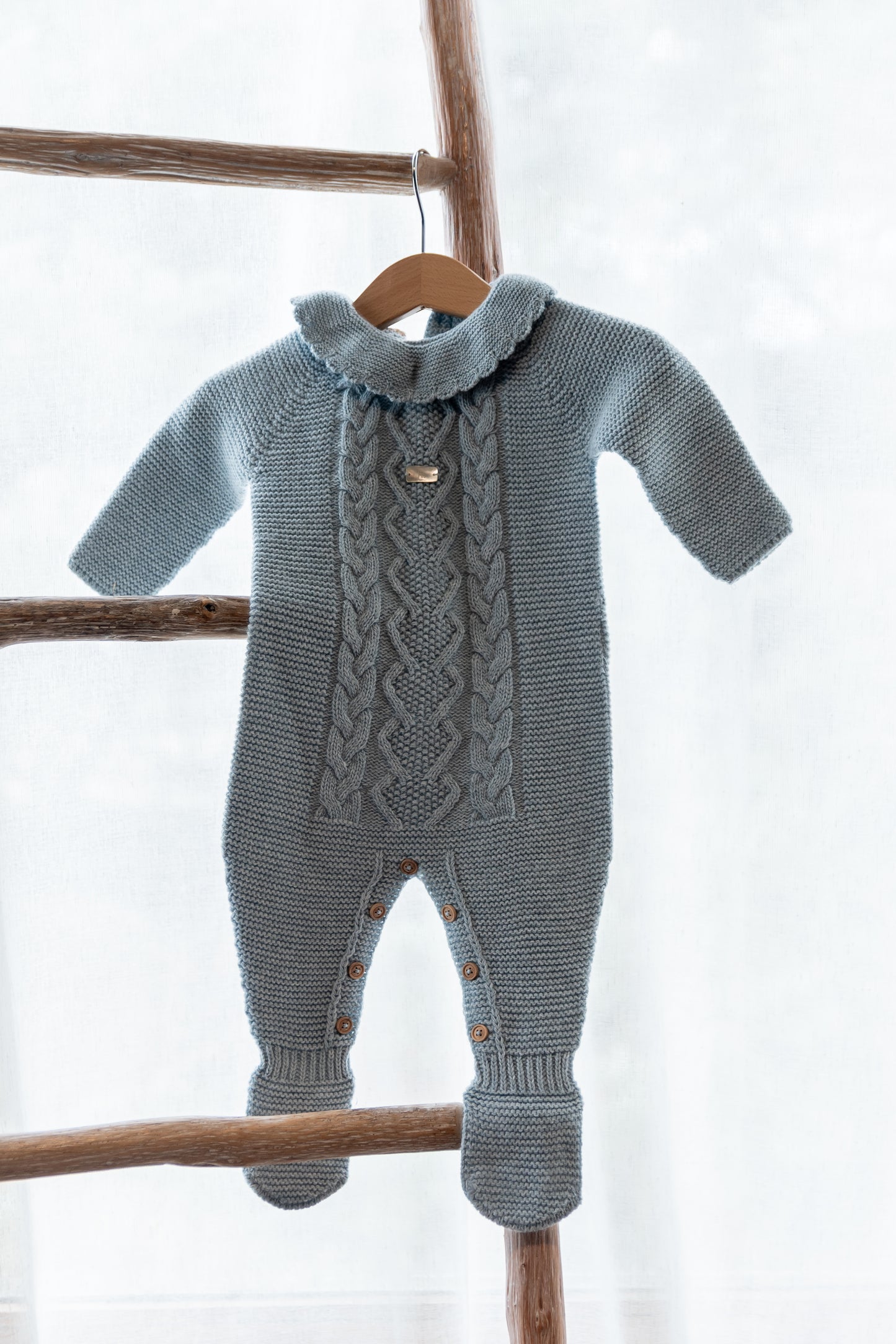 Pelele Trenzas Celeste