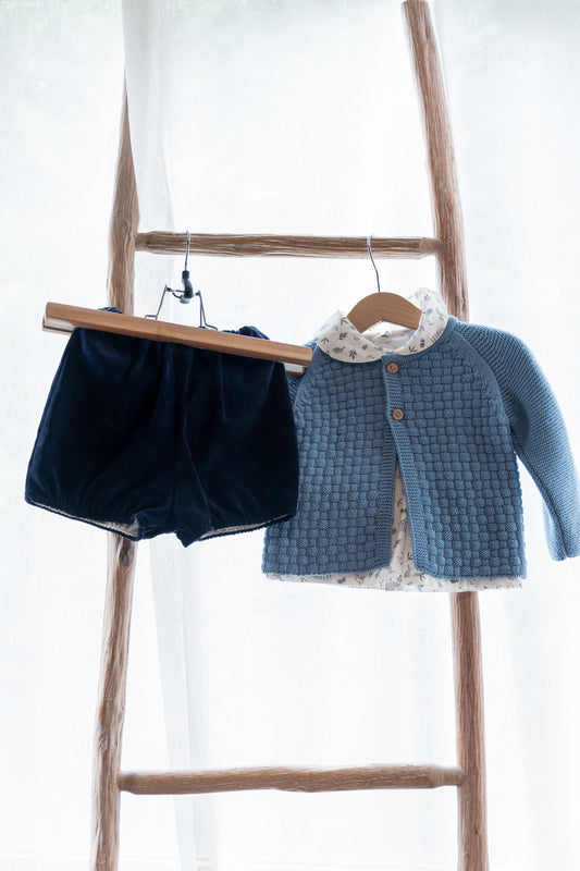 Traje de Sweter y Pantalon Corto