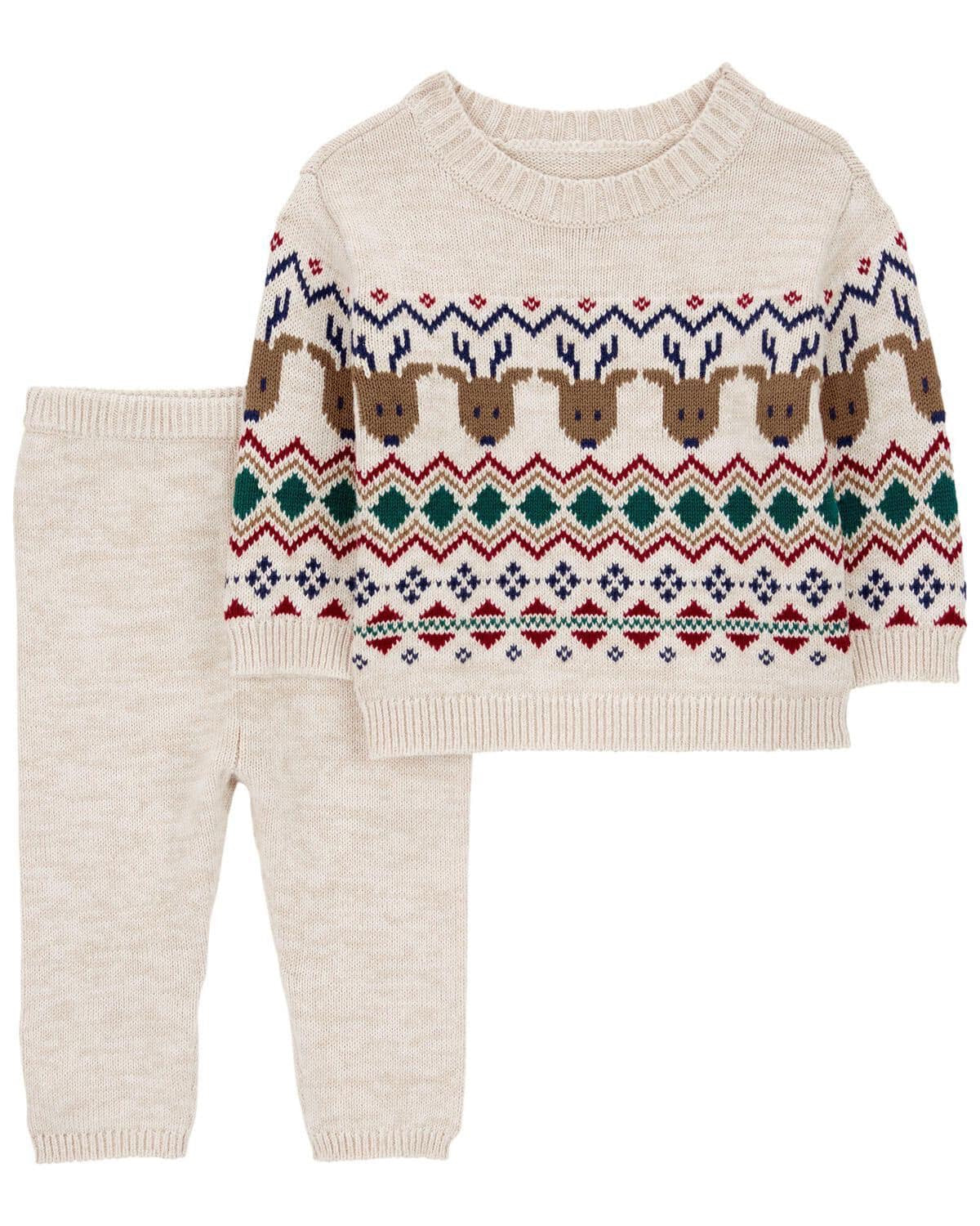 Traje dos Piezas Sweater Lana