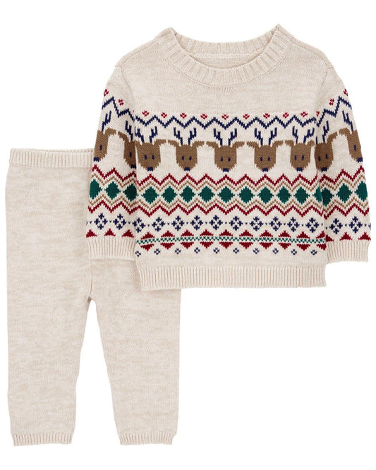 Traje dos Piezas Sweater Lana