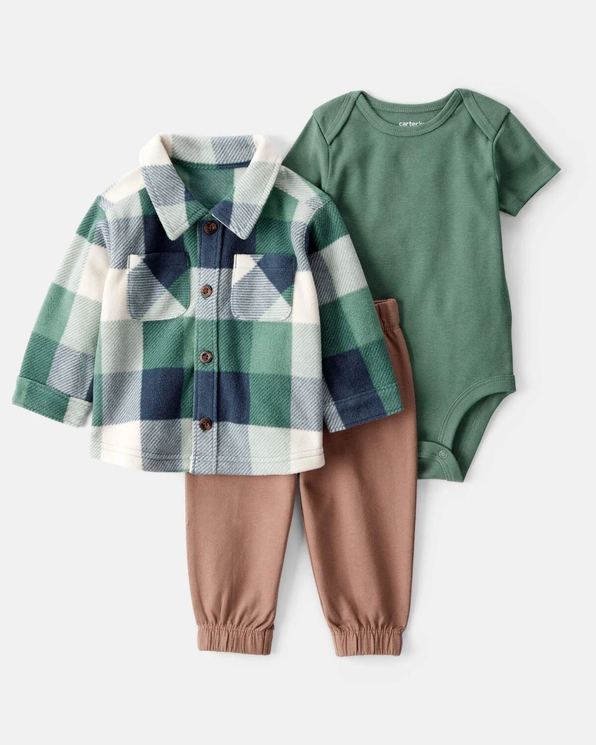 Traje de Camisa de Franela