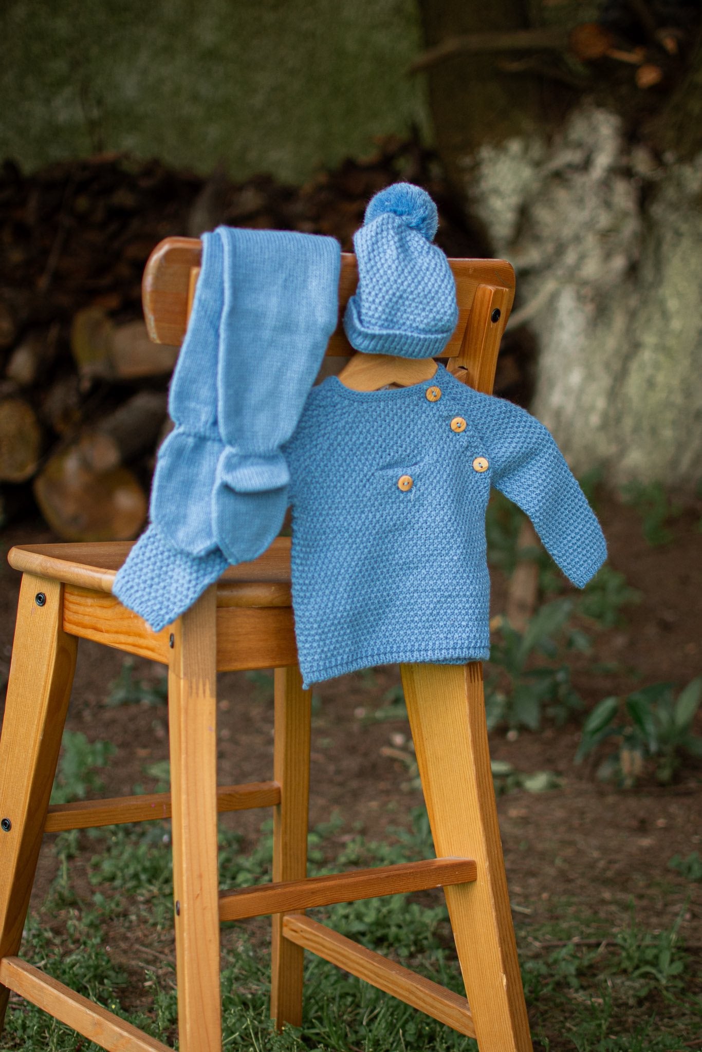 Traje 3 piezas en Lana