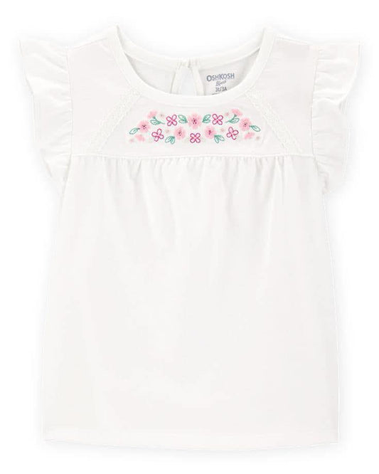 Blusa Vuelos y Bordados