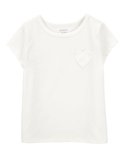 Blusa Blanca Detalle de Flor