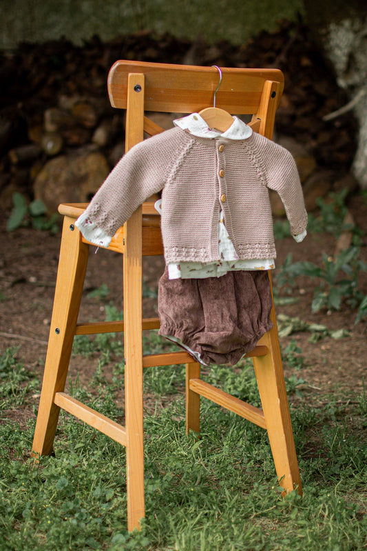 Traje tres Piezas Pantalon Corto