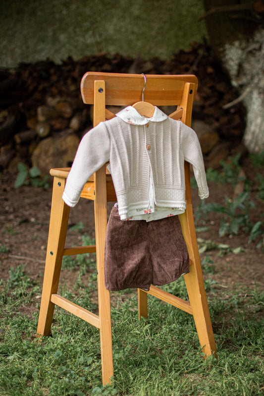 Traje Sweater y Pantalon Corto