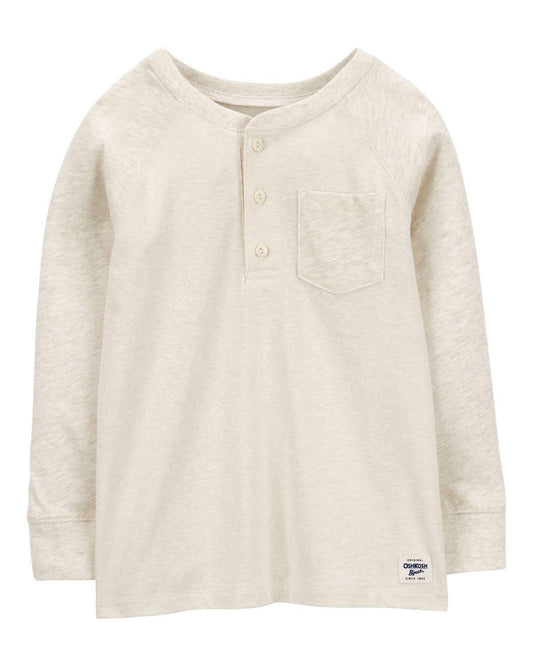 Kid Pocket Henley