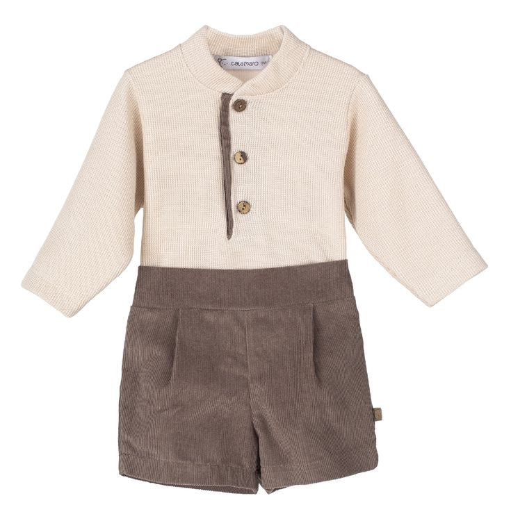 Traje Pantalon Corto