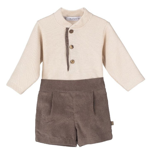 Traje Pantalon Corto